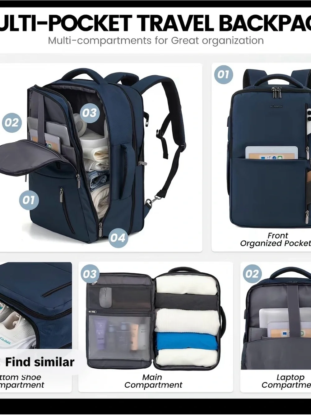 Lovevook travel backpack